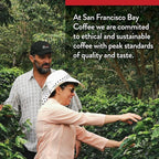 San Francisco Bay Coffee - Flavored Medium Roast Whole Bean Coffee - Hazelnut Crème (2 lb bag)
