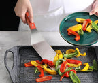 New Star Foodservice 36336 Wood Handle Flexible Grill Turner/Spatula, 14.5-Inch