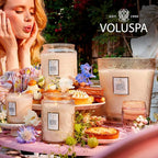 Japonica Collection Large - Jasmine Midnight Blooms by Voluspa for Unisex - 18 oz Candle