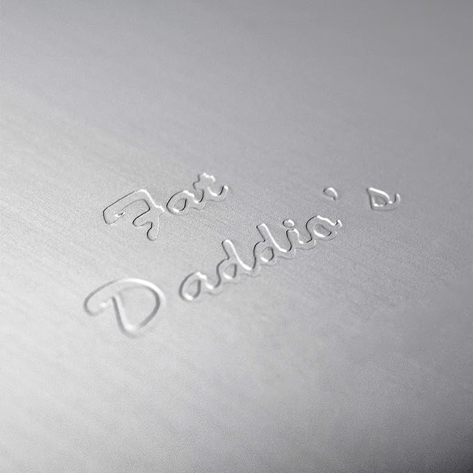 Fat Daddio's Anodized Aluminum Round Cake Pans, 2 Piece Set, 5 x 3 Inch