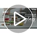 Signature Glass Food Storage Containers with Lids, 4 Piece Set - view 7